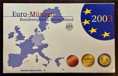 KMS - Deutschland - "Kursmünzensatz EURO 2003 - Berlin (A)"