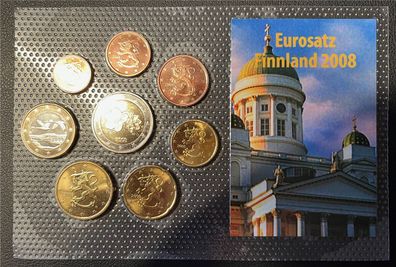 KMS - Finnland 2008 - Eurosatzsatz - ("auf Folie verschweißt")