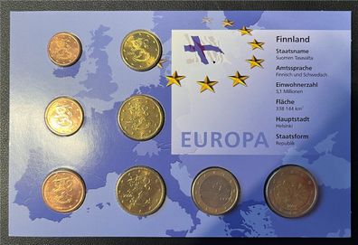 KMS - Finnland - KMS-Satz, "Europa" (ungeöffnet")