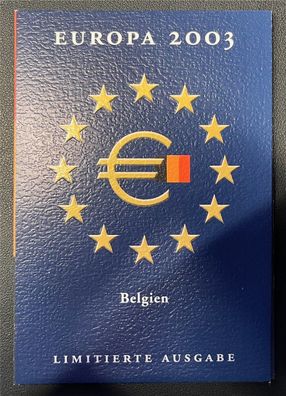 KMS - Belgien - KMS-Satz, "Europa 2003". ("ungeöffnet")