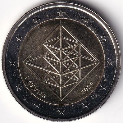 2 Euro Gedenkmünze Lettland - 2024 - "Puzuris"
