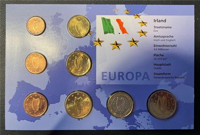 KMS - Irland 2002 - KMS-Satz - "Euro-Munzen 2002" (ungeöffnet, org. verschweißt) (2)