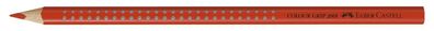 12er Faber-Castell 112418 Buntstift Colour GRIP - scharlachrot