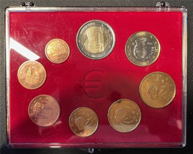 KMS - Spanien 2011 - EURO-Motivsatz in Plastikfolder (org. verpackt)