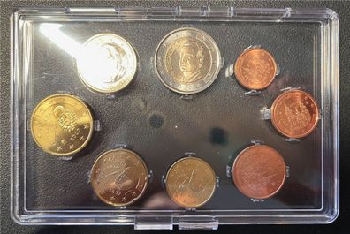 KMS - Spanien 2007 - EURO-Motivsatz in Plastikfolder (org. verpackt)