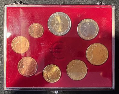 KMS - Luxemburg 2005- KMS-Satz in Plastikfolder, ("ungeöffnet")