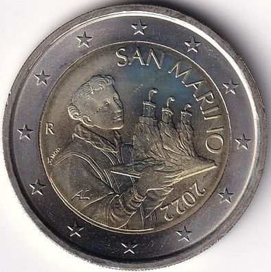 2 Euro Münze San Marino - 2022 - "Heiliger Marinus"