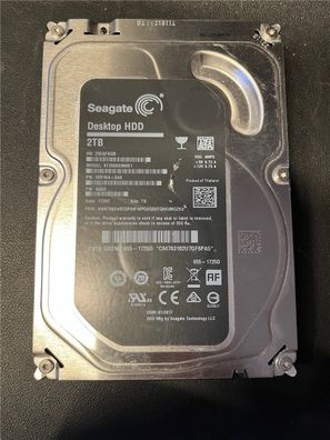Seagate Barracuda, 2TB, ST2000DM001, Apple, SATA HDD Festplatte