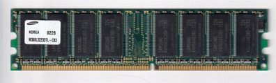 Samsung, 256 MB, DDR1 RAM PC2700U 333MHz M368L3223DTL-CB3