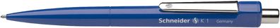 20x Schneider SN3153 Kugelschreiber K 1, Druckmechanik, M blau, dokumentenecht