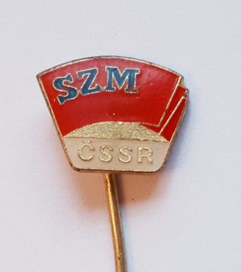Anstecknadel Tschechoslowakei Sozialistischer Jugendverband SZM