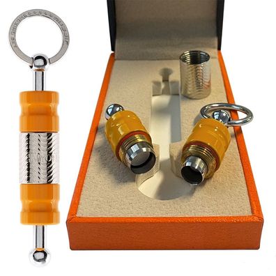 Myon Zigarren Doppel-Bohrer aus Metall, Racing-Edition GELB, Ø 7mm / 10mm