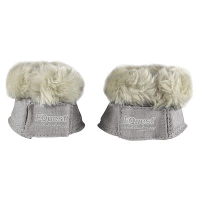 EQuest Hufglocke Melange speziell für Mini-Shettys, 2er Set - Grau