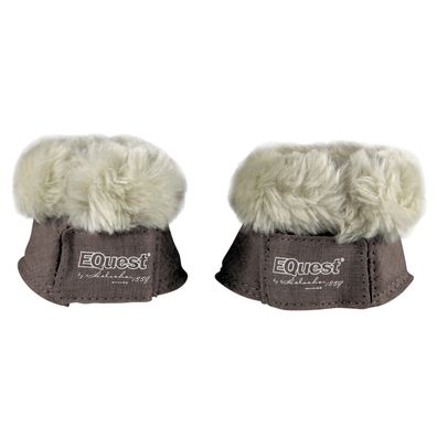 EQuest Hufglocke Melange speziell für Mini-Shettys, 2er Set - Mocha
