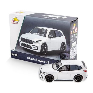 COBI Bausatz Modellauto 1:35 Skoda Enyaq RS Bausteine Spielzeug Modell 6U00877558H