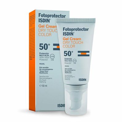 Isdin Sonnenschutz Spf 50 Gel Creme Dry Touch Farbe 50ml