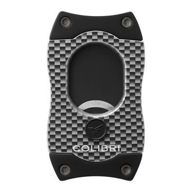 Colibri Zigarrenschneider (S-Cut II) Carbondesign silber