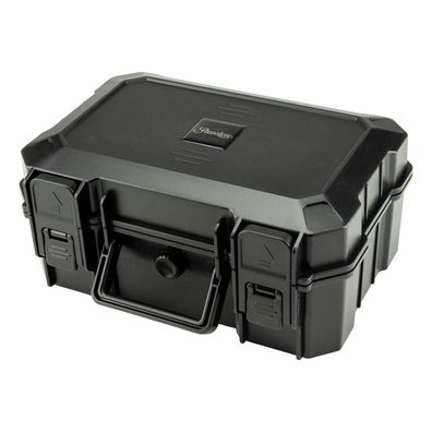 Passatore Cigar Case Reisehumidor aus Acryl, schwarz, für 15 Zigarren