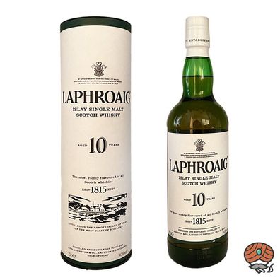 Laphroaig Islay Single Malt Scotch Whisky 10 Jahre, 40% Vol. 0,7 l