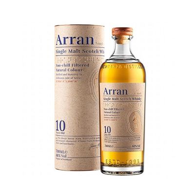 Arran Single Malt Scotch Whisky, 10 Jahre, 46% Vol. 0,7 l