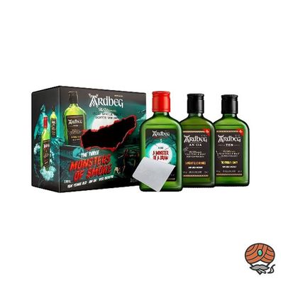 Ardbeg Monster of Smoke Whisky Tasting Set, Ø 46,6% Vol. 3 x 0,2 l