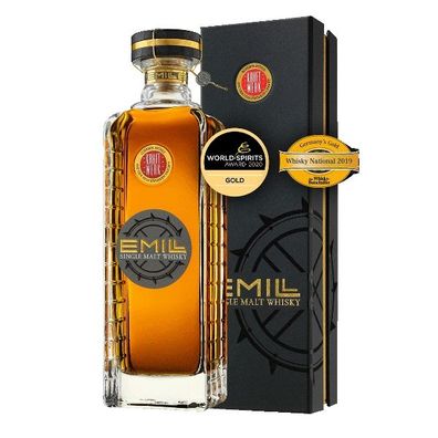 Emill Scheibel Kraftwerk Single Malt Whisky, 58,7% Vol. 0,7 l