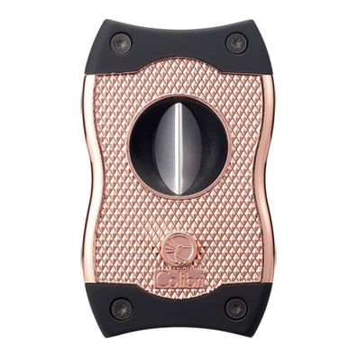 Colibri Zigarrenschneider (SV-Cut) Edelstahlklingen, rose-schwarz