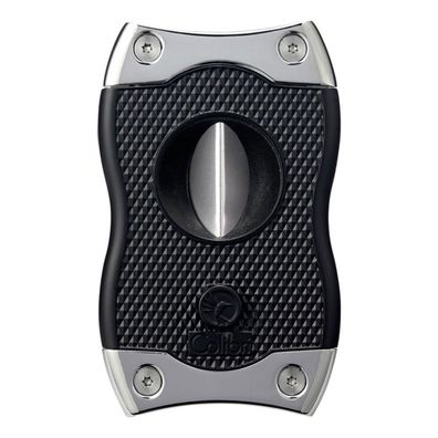 Colibri Zigarrenschneider (SV-Cut) Edelstahlklingen, schwarz-chrom