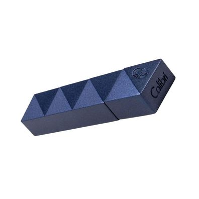 Colibri Quasar Zigarrenrundcutter, Edelstahlklingen 7/9/12mm, blau