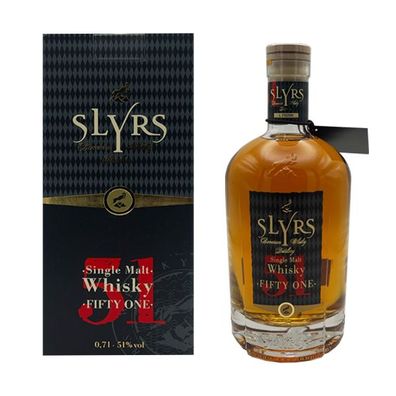Slyrs Single Malt Whisky Fifty One, 51% Vol. 0,7 l