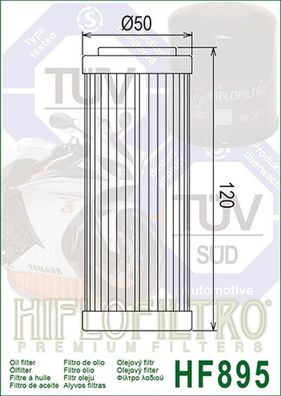 HF895 Ölfilter Ural Gear Patrol Ranger Retro Sportsman T Tourist IMZ-8.101-01090-01