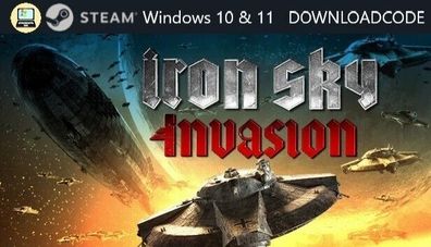 NEU PC Computer Spiel Iron Sky Invasion für Windows 10 11 STEAM Download Code