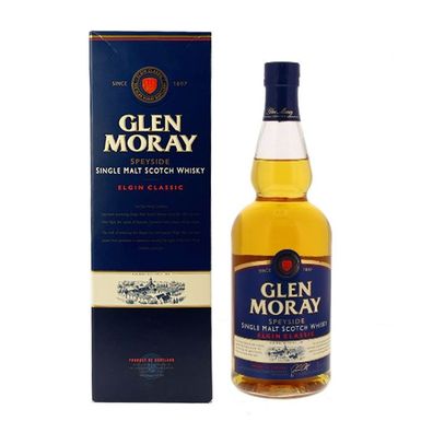 Glen Moray Elgin Classic Single Malt Scotch Whisky, 40% Vol. 0,7 l