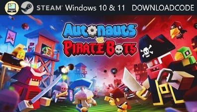 NEU PC Computer Spiel Autonauts vs Piratebots für Windows 10 11 STEAM Download