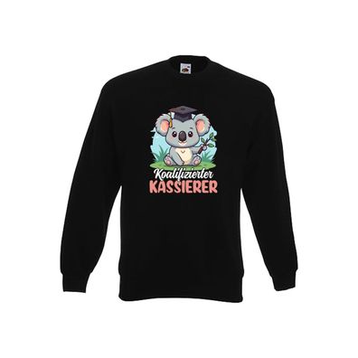 Koalifizierter Kassierer Sweatshirt Schwarz
