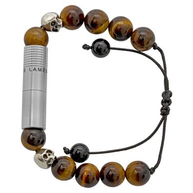 Les Fines Lames, Punch Bracelete, Zigarrenbohrer-Armband, Colorado Skull 2