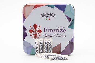 Savinelli Charcoal Aktivkohle Filter - Firenze Limited Edition - 100 Stück