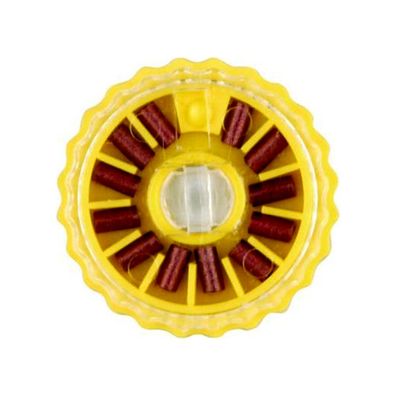 Feuersteine 12 Stück im Kunststoff-Rad