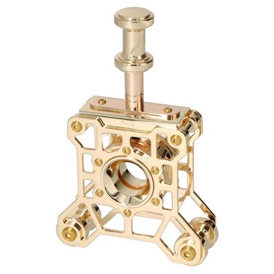 Angelo Tisch Zigarrenschneider, gerader Schnitt, gold