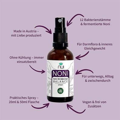 NUI NONI Microbiom Balance Spray 50ml