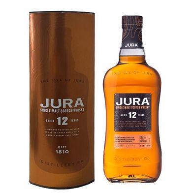 Jura 12 Jahre Single Malt Scotch Whisky, 40% Vol. 0,7 l