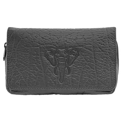 White Elephant Loxo Grey Combo Pouch 2, Pfeifentasche aus Leder