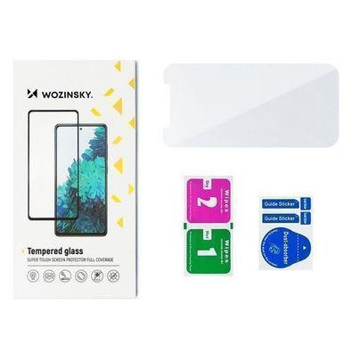 Wozinsky Gehaertetes Schutzglas fuer Motorola Moto G84 | Premium Displayschutzfoli