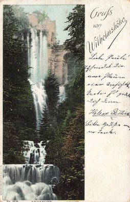 AK Bad Wilhelmshöhe (34131) Gruß von Wilhelmshöhe, gelaufen am 10.09.1898 (Plauen)