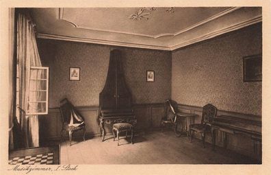 AK Frankfurt a.M. (60306) Goethehaus - Musikzimmer, I. Stock, n. gelaufen