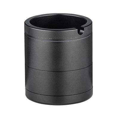Super Heroes Grinder Aluminium Grau mit Aschenbecher, Ø 63 mm, 4-teilig