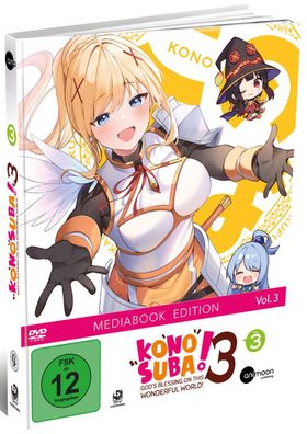 KonoSuba - Staffel 3 - Vol.3 - Limited Edition - DVD - NEU