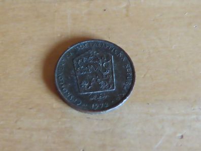 Münze Ceskoslovenika Socialisticka Republika 2 Kcs 1972