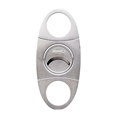 Atomic Zigarrenabschneider / Cutter aus Edelstahl, Ringmaß 68