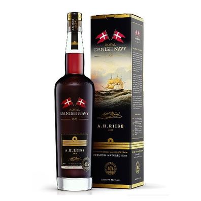 A.H. Riise Royal Danish Navy Rum, 40% Vol. 0,7 l